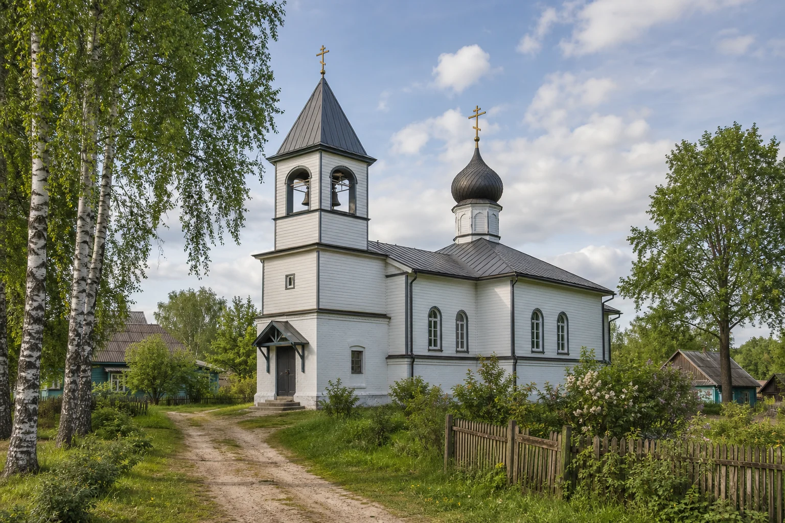 Церковь Святого Василия Великого в деревне Звенчатка