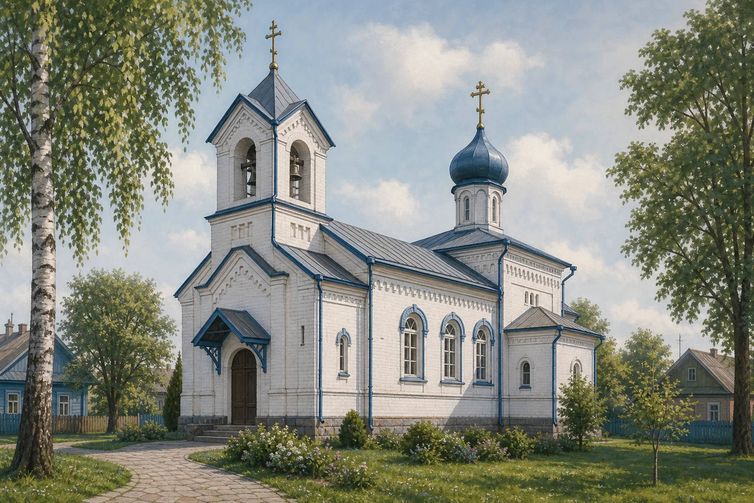 Церковь Святой Евфросинии Полоцкой 1907г