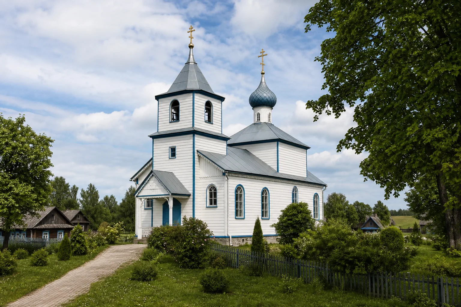 Церковь Святых Апостолов Петра и Павла, д. Вензовец