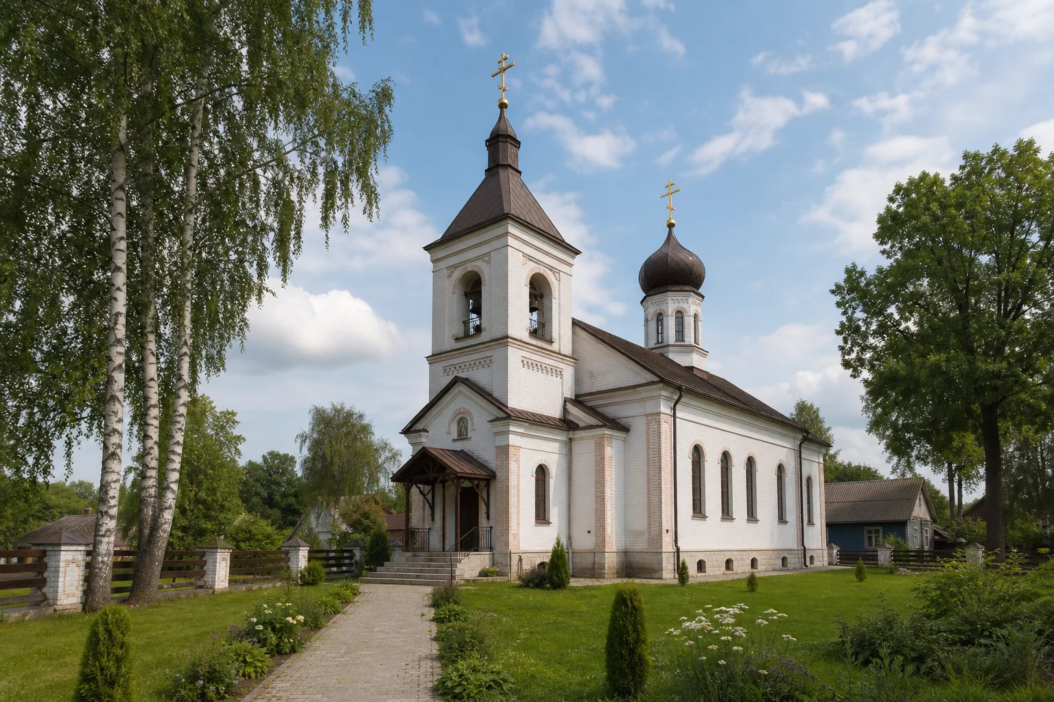 Церковь Святых Петра и Павла в деревне Ратомка