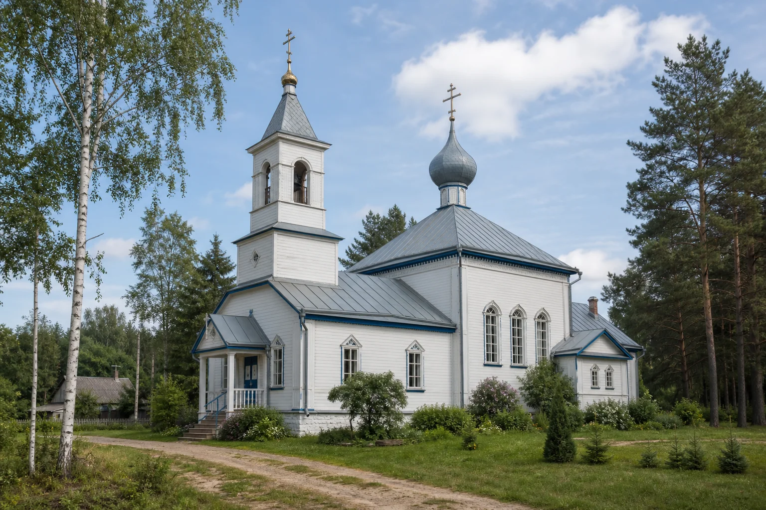 Церковь Троицкая в деревне Ореховск