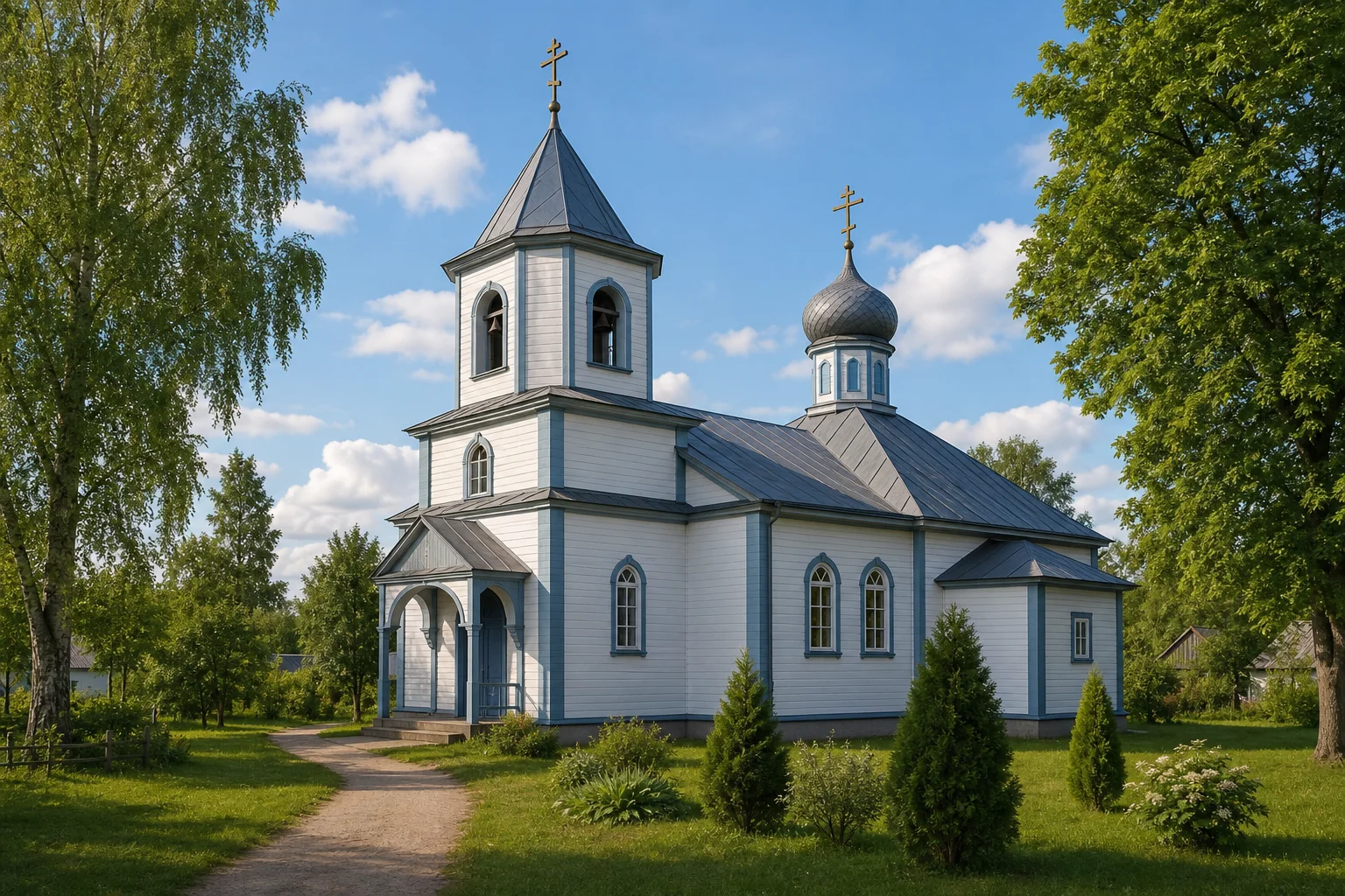 Церковь Троицкая в городском поселке Телеханы