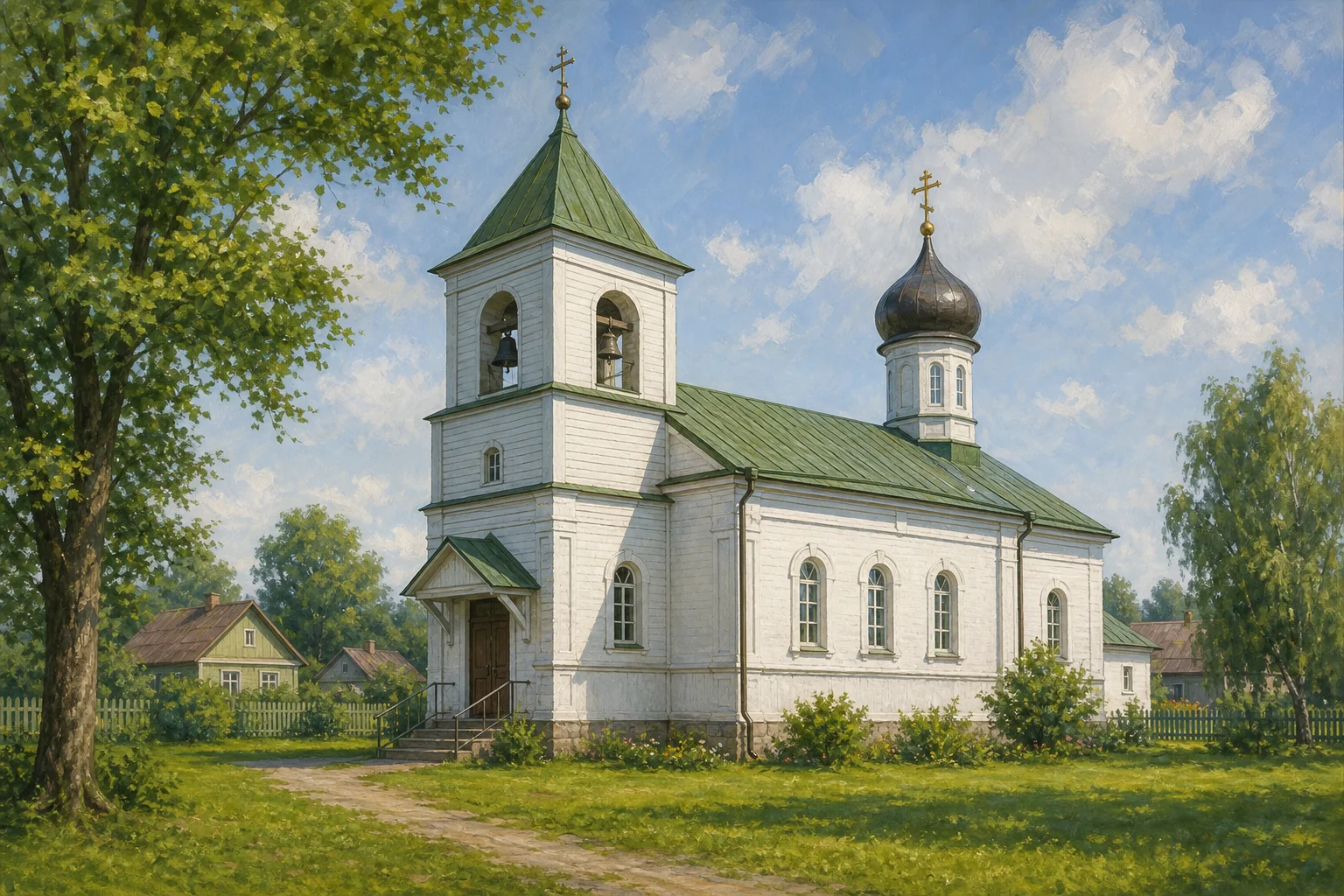 Церковь Успения Пресвятой Богородицы, аг. Коптёвка