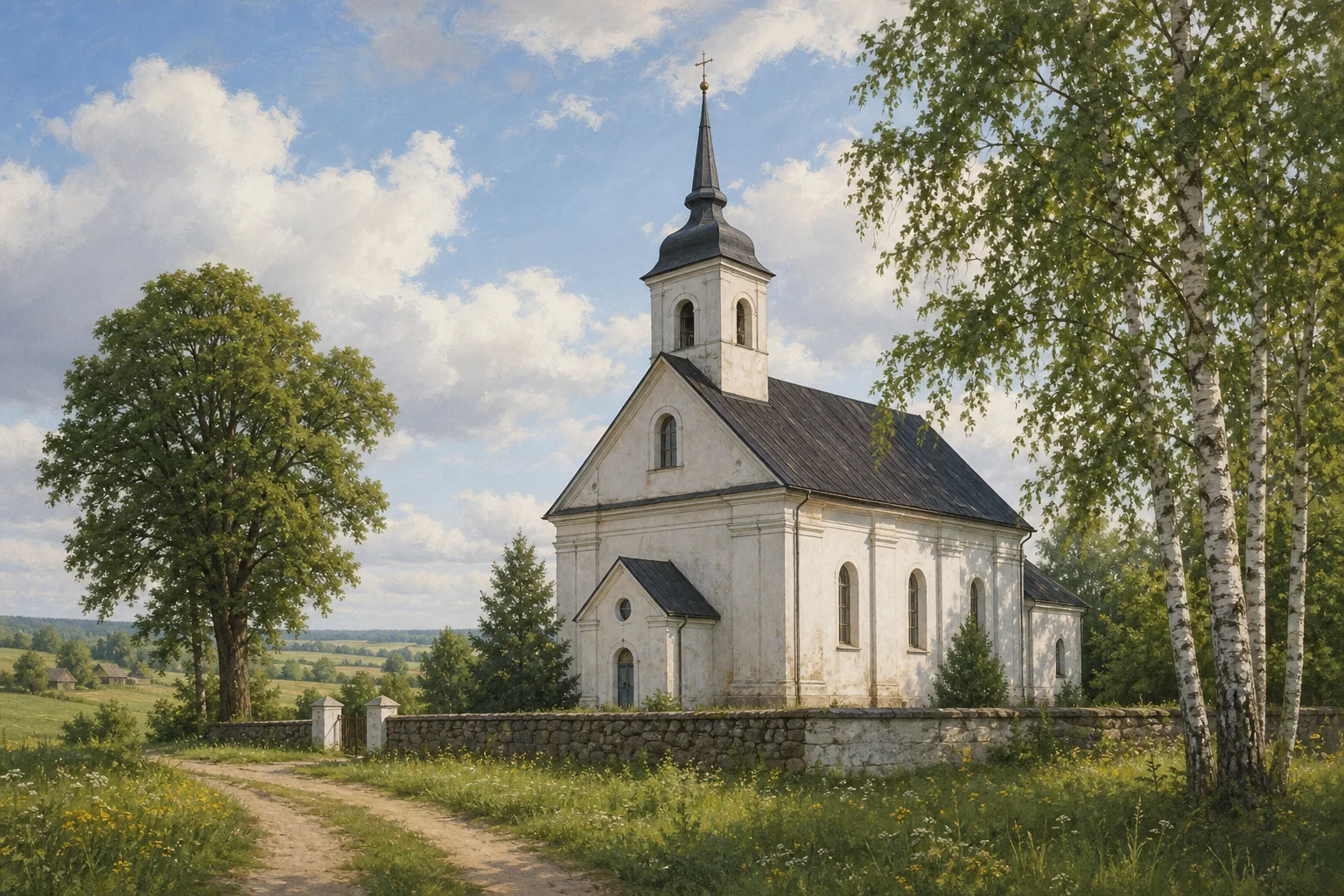 Церковь Успения Пресвятой Богородицы д. Шнипки (Ятвеск)