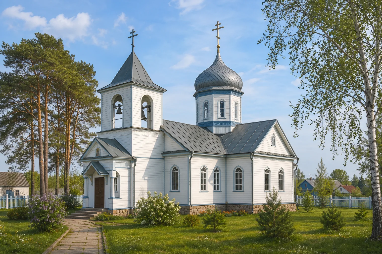 Церковь Успения Пресвятой Богородицы (новая) в Холопеничах