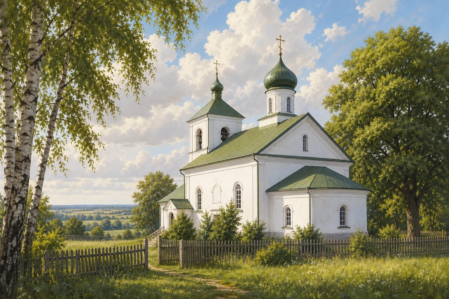 Церковь Успенская в Новом Дворе