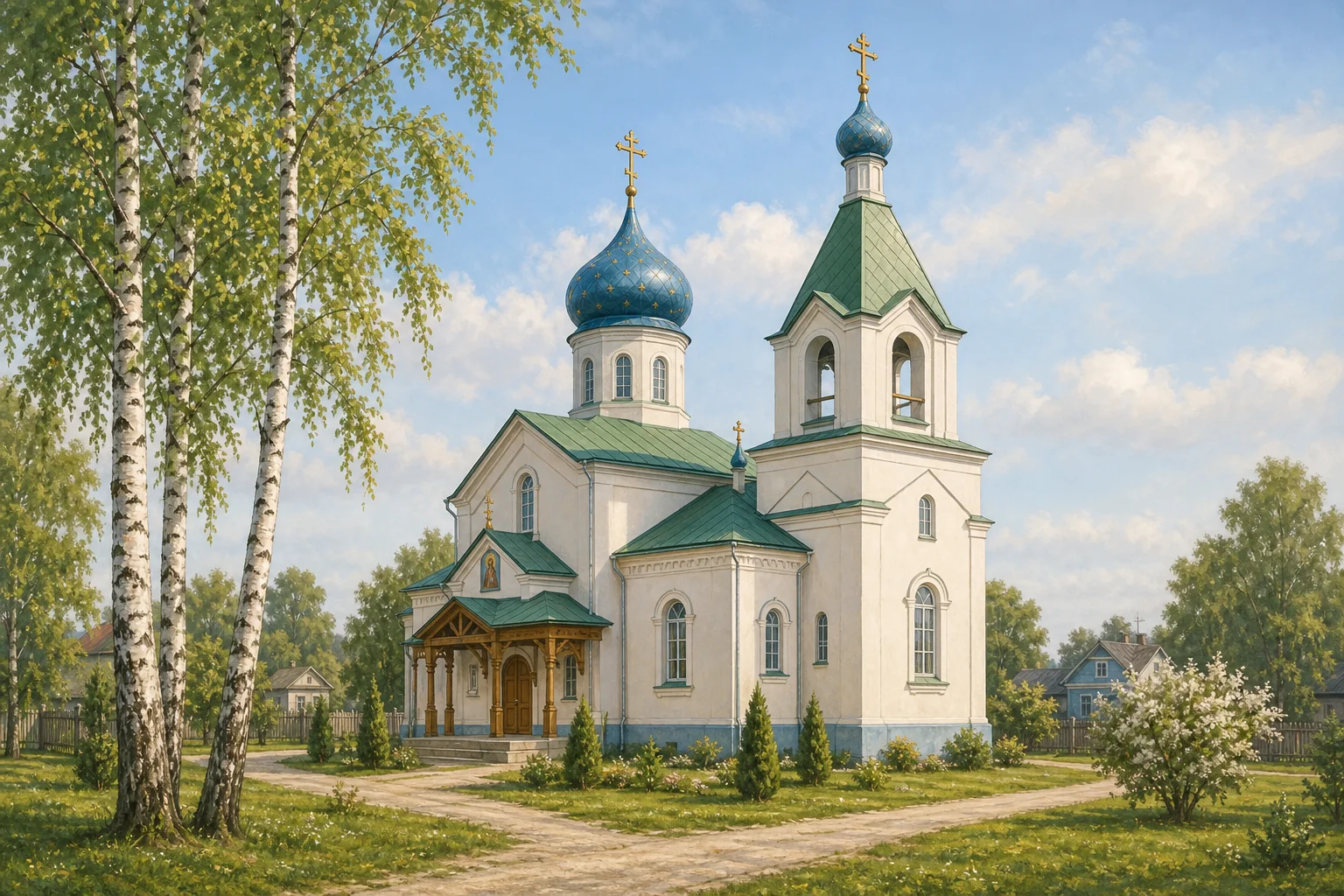 Церковь в честь иконы Божией Матери «Всех Скорбящих Радость» в Осиповичах