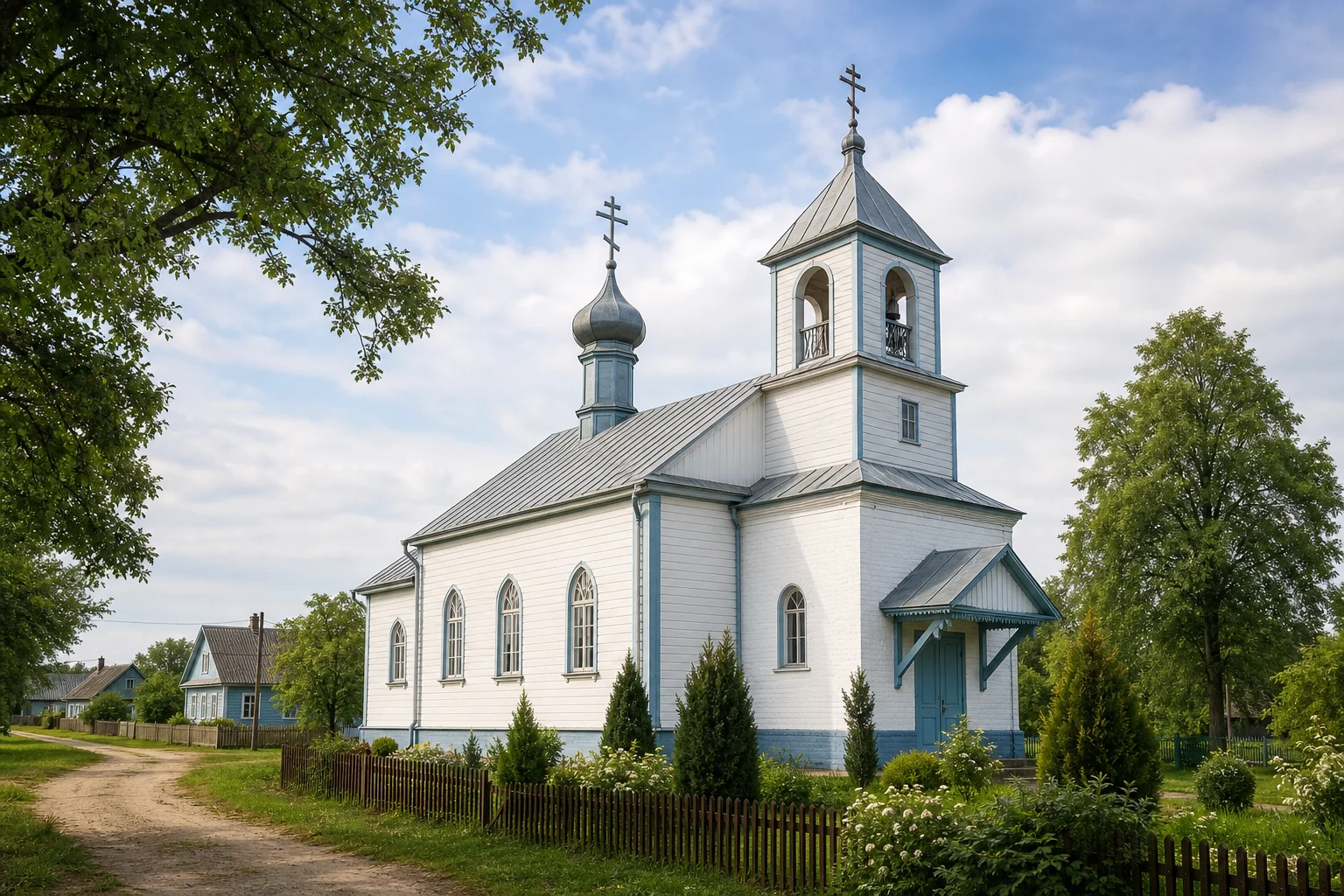 Церковь в деревне Старые Поддубы