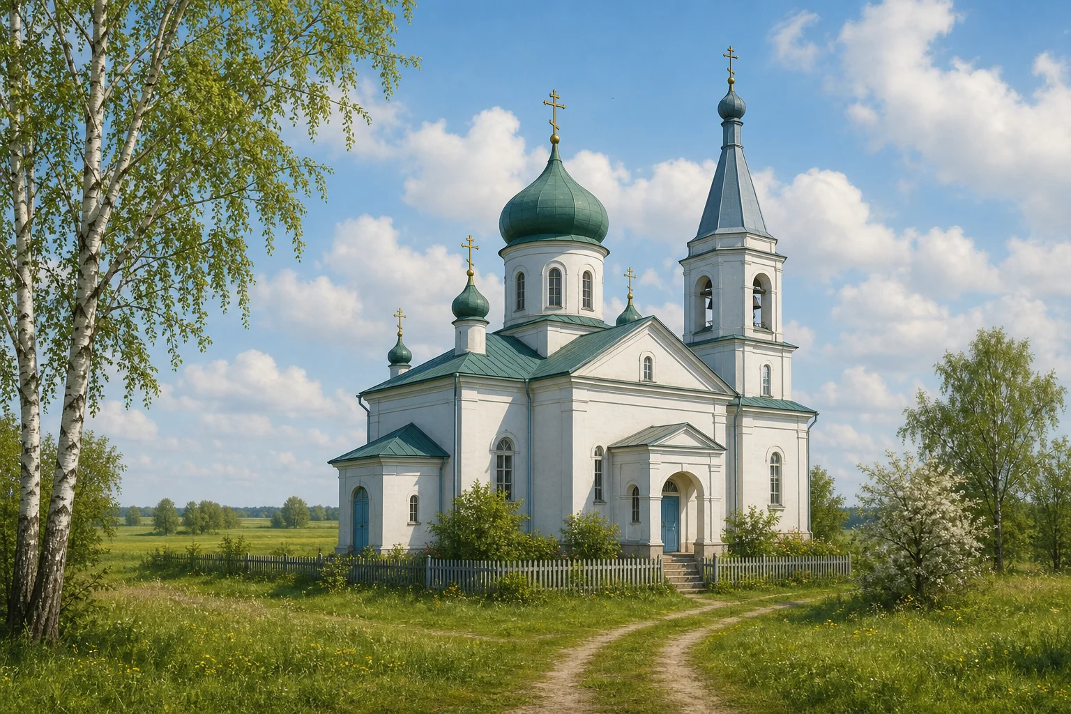 Церковь Воскресенская в Ольгомеле