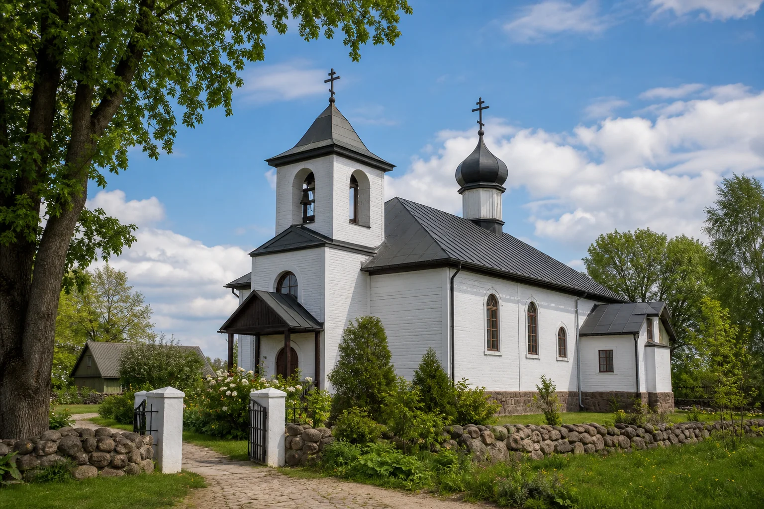 Церковь Воздвижения Креста Господня, д. Головачи