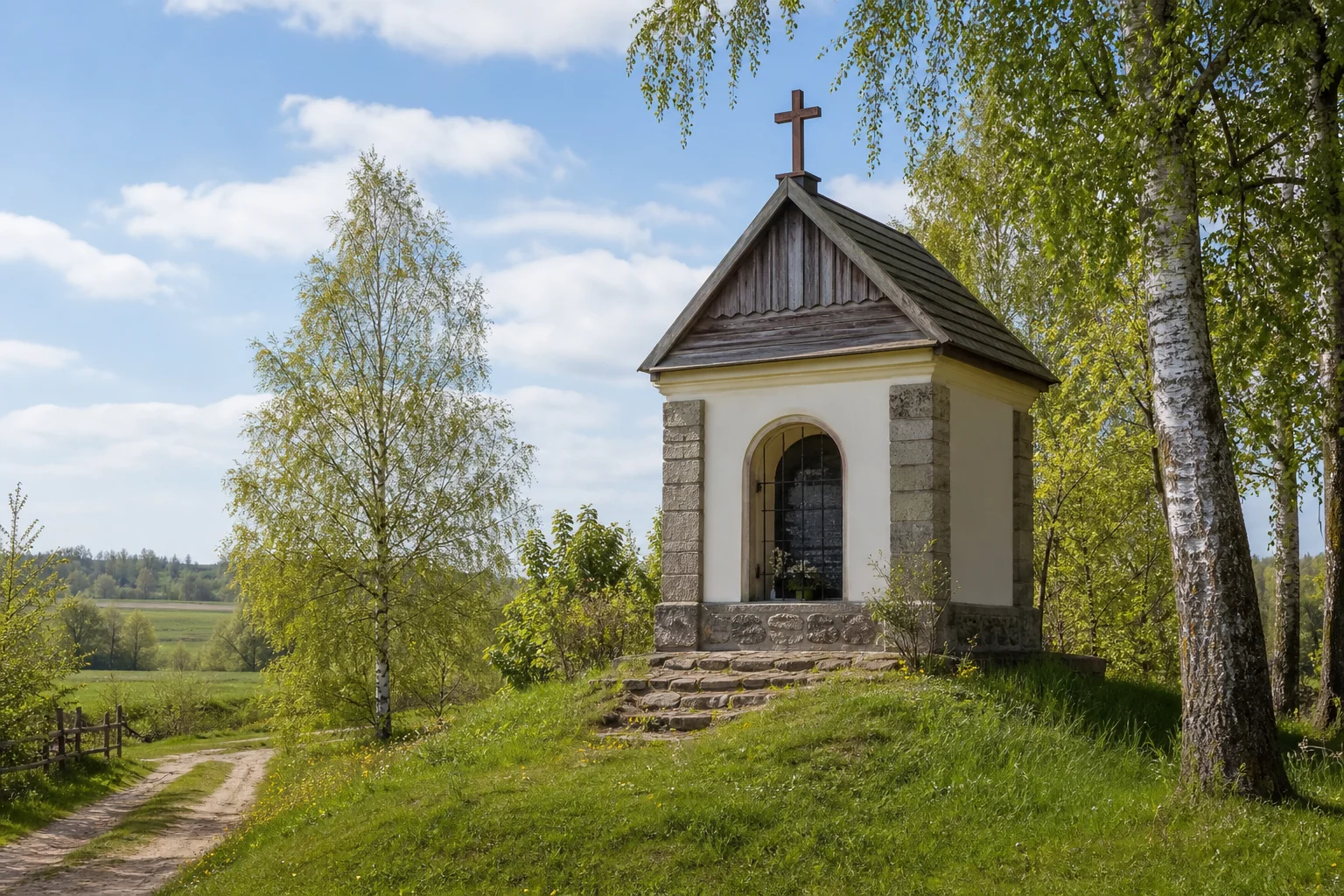 Часовня-памятник в честь победы повстанцев Калиновского 23 мая 1863 года