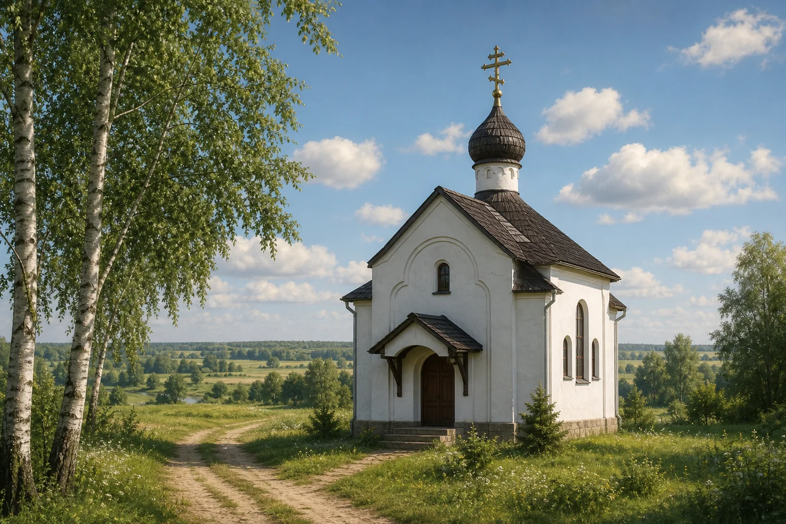 Часовня православная св. Николая в Ляховцах