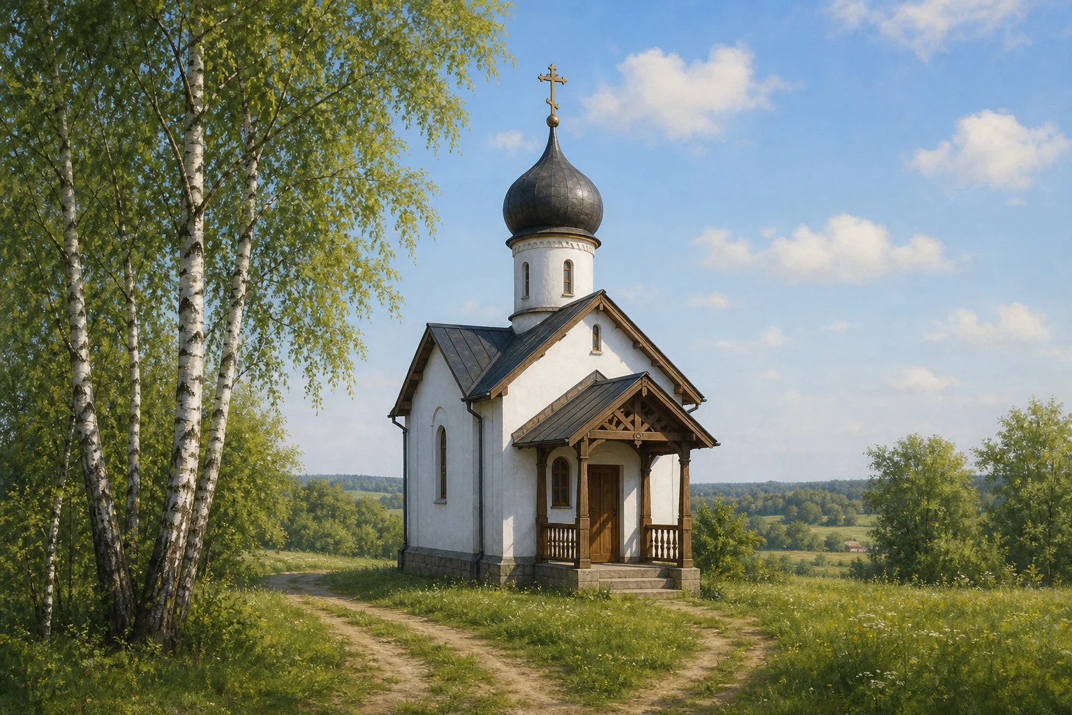 Часовня православная в Колбах