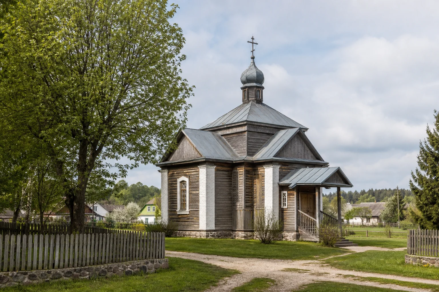 Черняково, церковь св. Николая (дерев.)