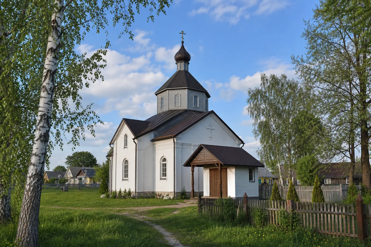 Чижевичи, церковь Покровская (дерев.)