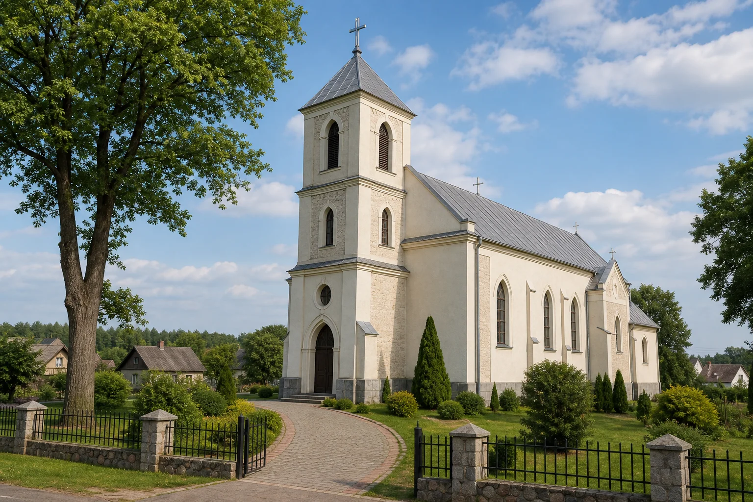 Демброво, костел Троицкий