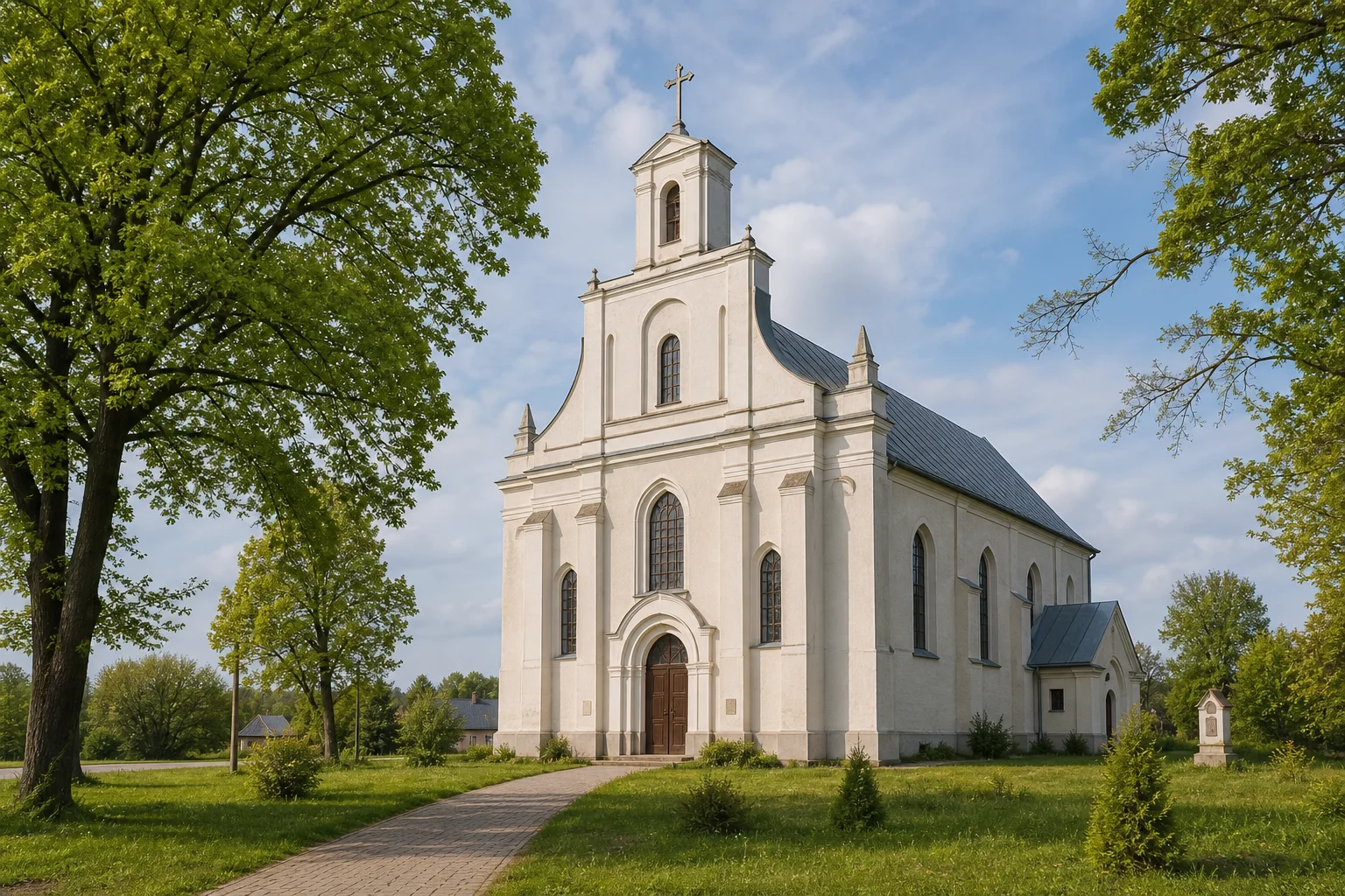 Деревная, костел