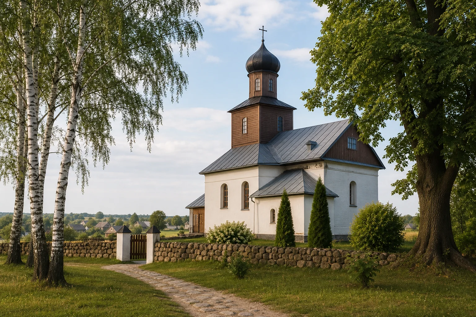 Деревня Селец. Онуфриевская церковь