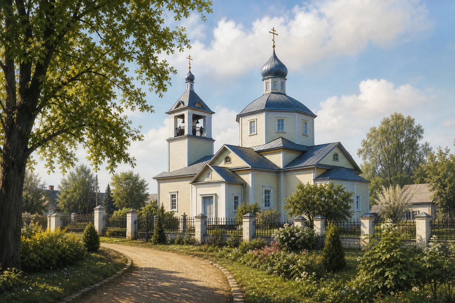 Детковичи. Церковь Покрова Пресвятой Богородицы