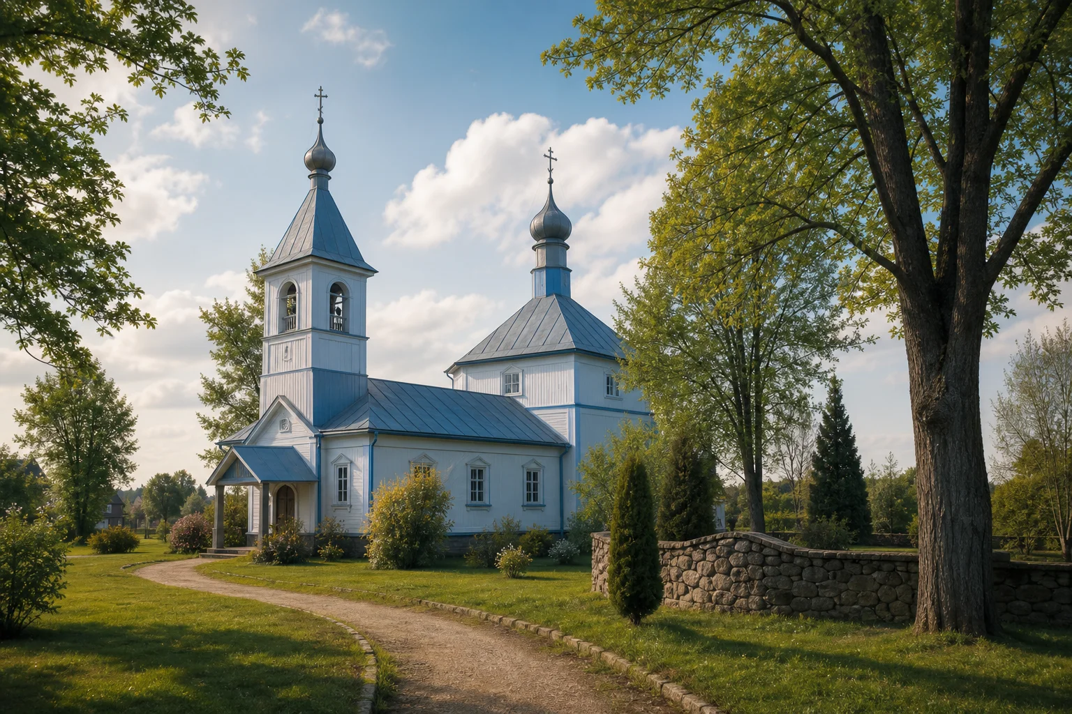 Дмитровичи, церковь Спасо-Преображенская (дерев.)