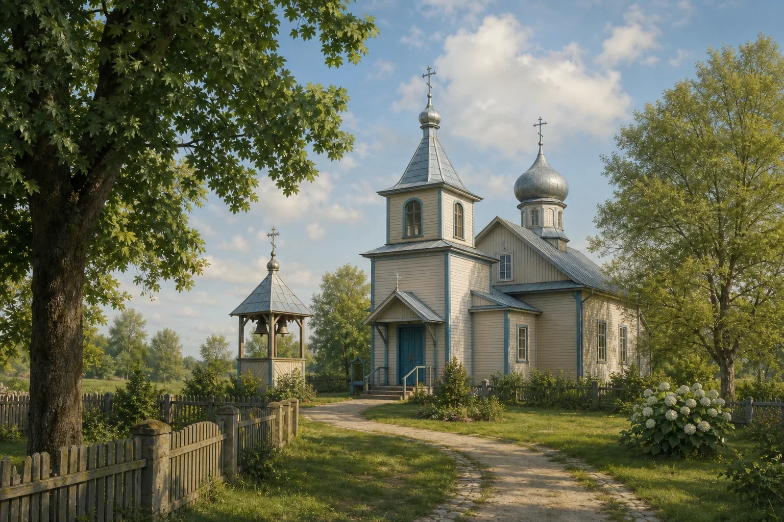 Доброславка, церковь Троицкая (дерев.)