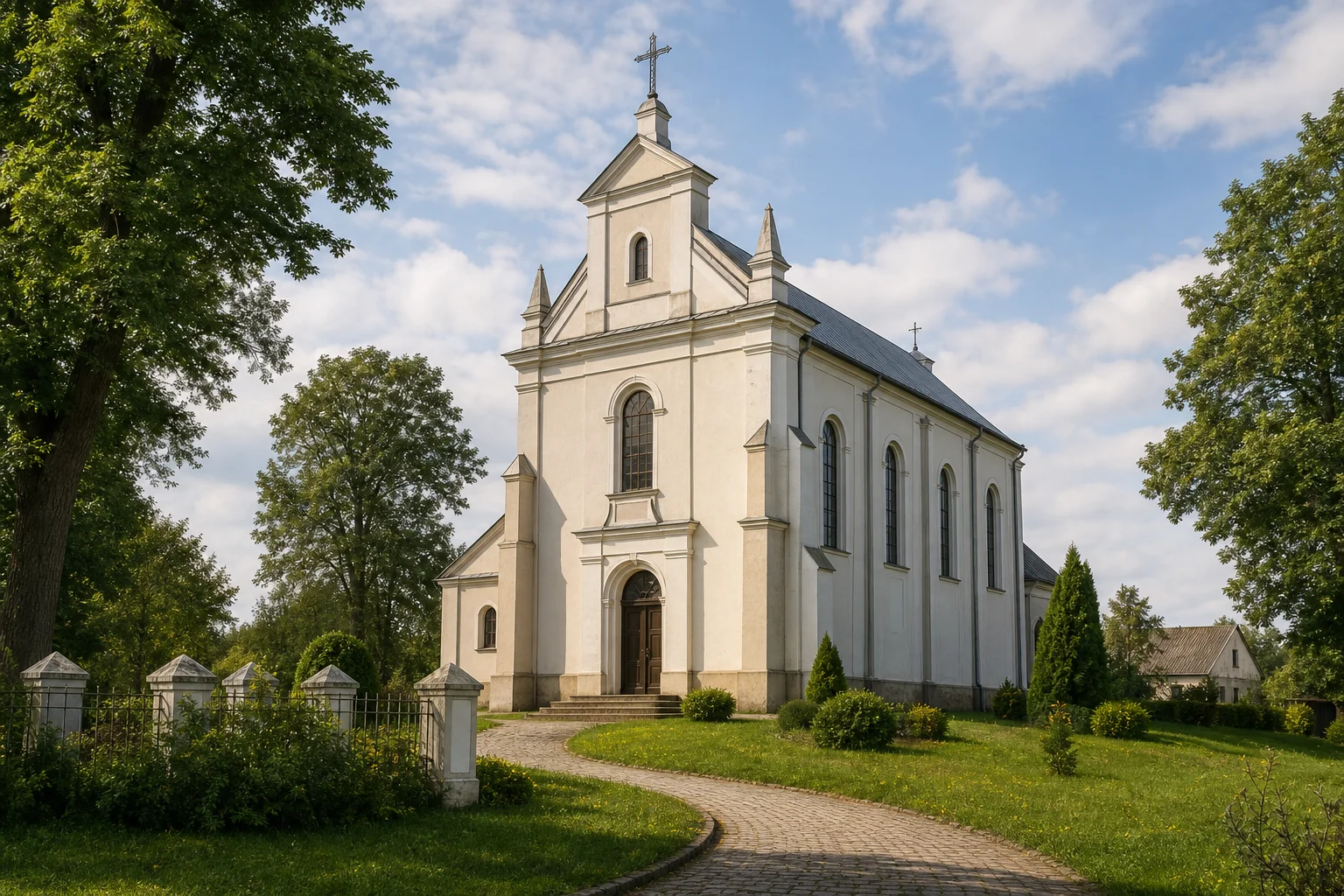 Дрогичин, костел Девы Марии (дерев.)