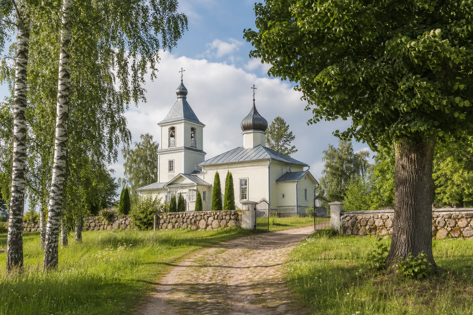 Дудаковичи. Покровская церковь