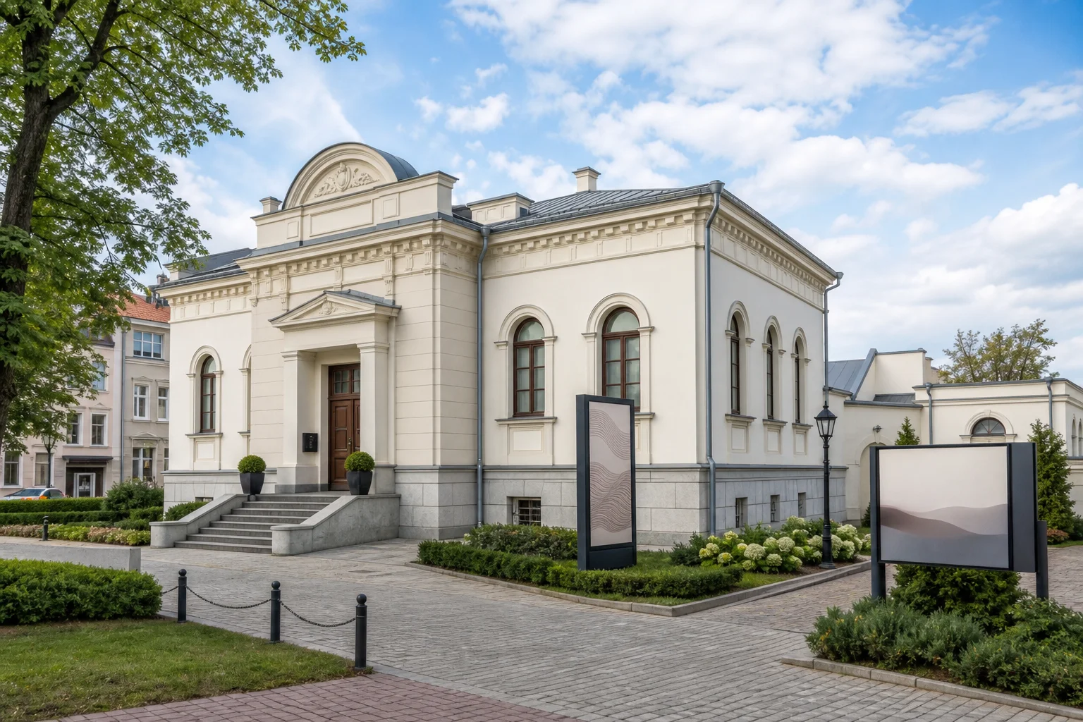 Дворец Пшездецких (галерея Савицкого) в Минске