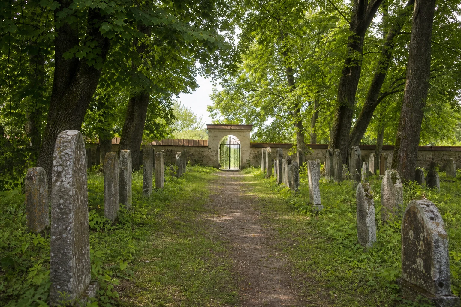 Еврейское кладбище в Гродно