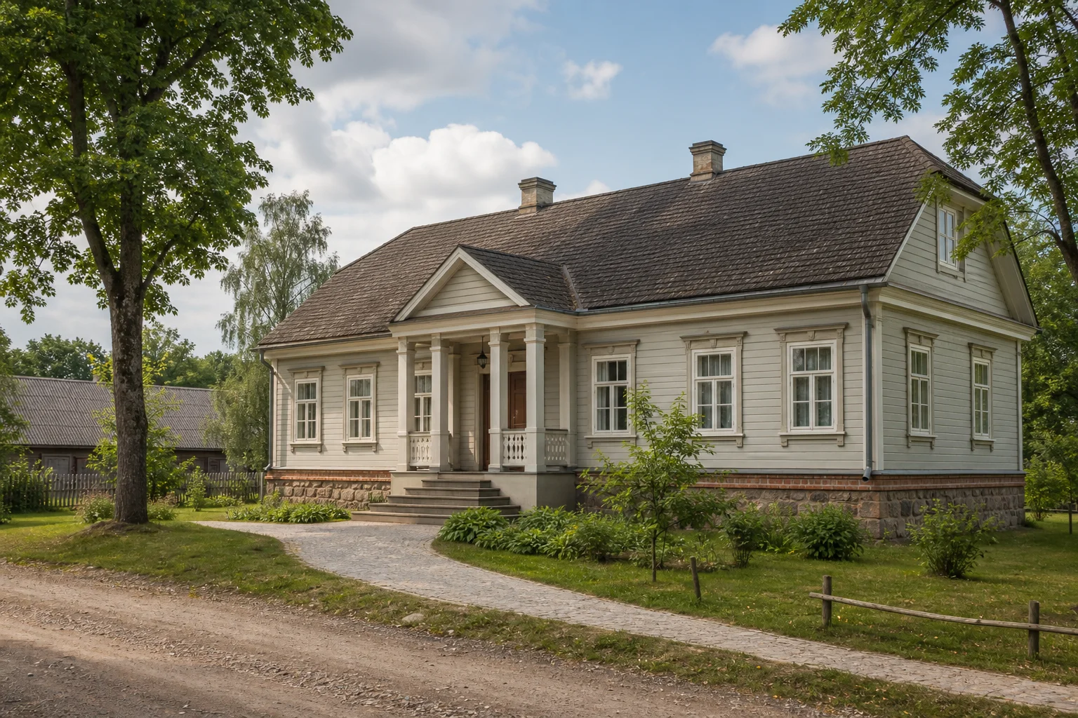 Габриелевка, усадьба: усадебный дом (дерев.)
