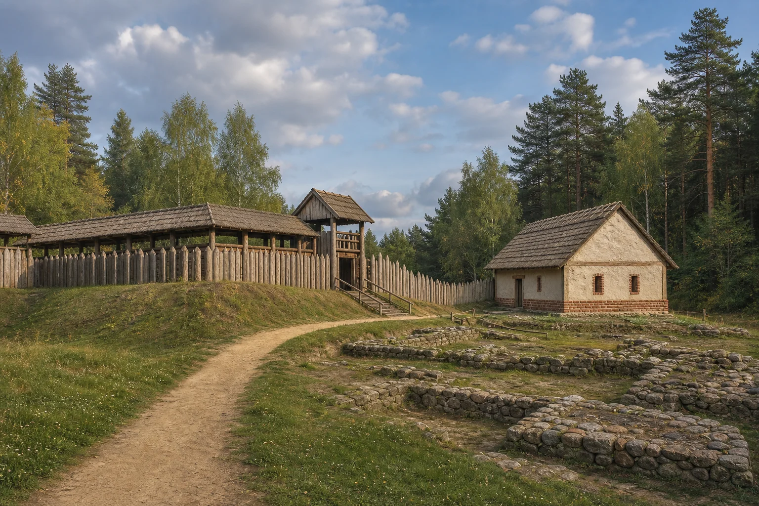 Городище периода раннего железного века