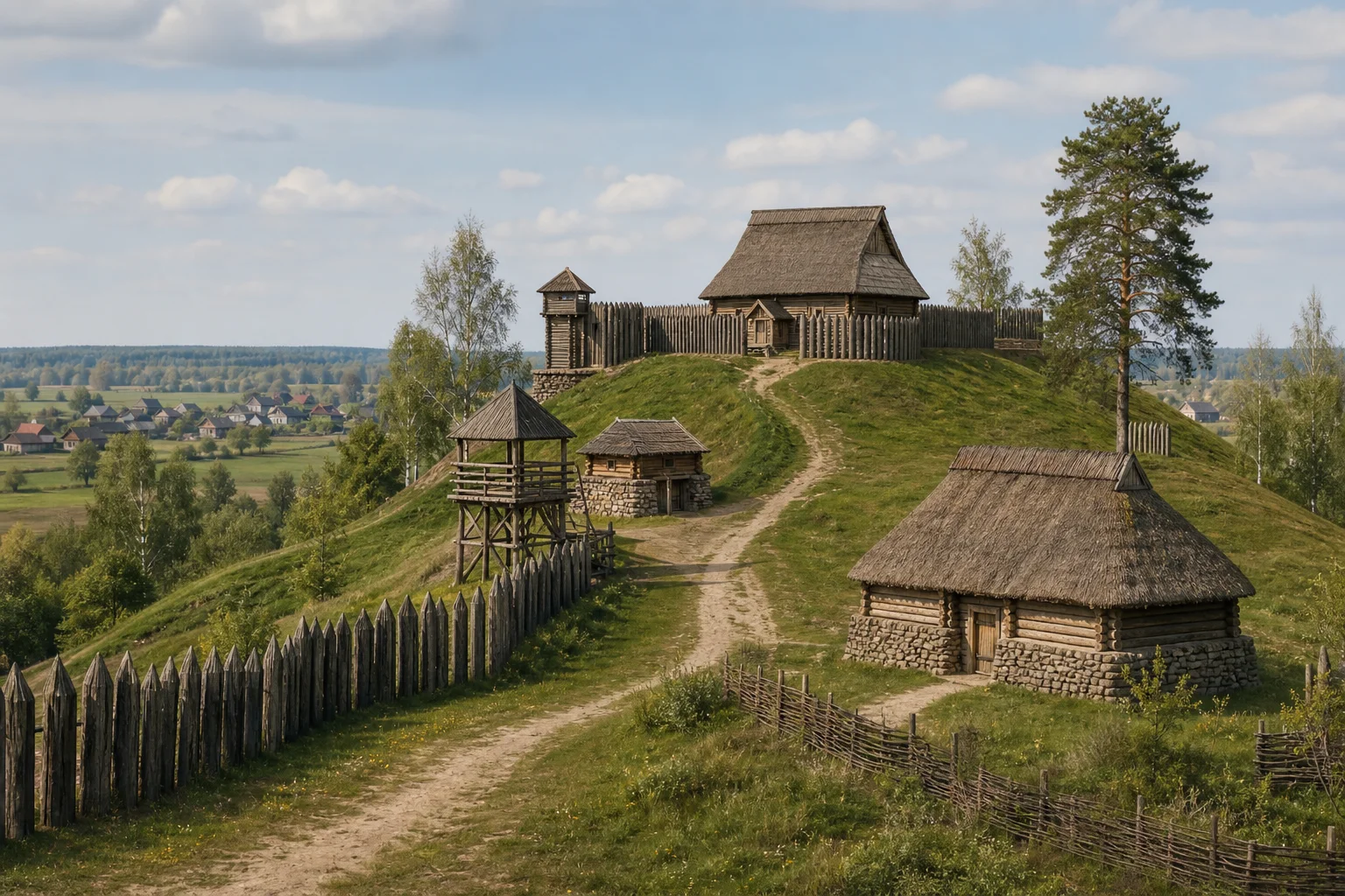 Городище периода раннего железного века