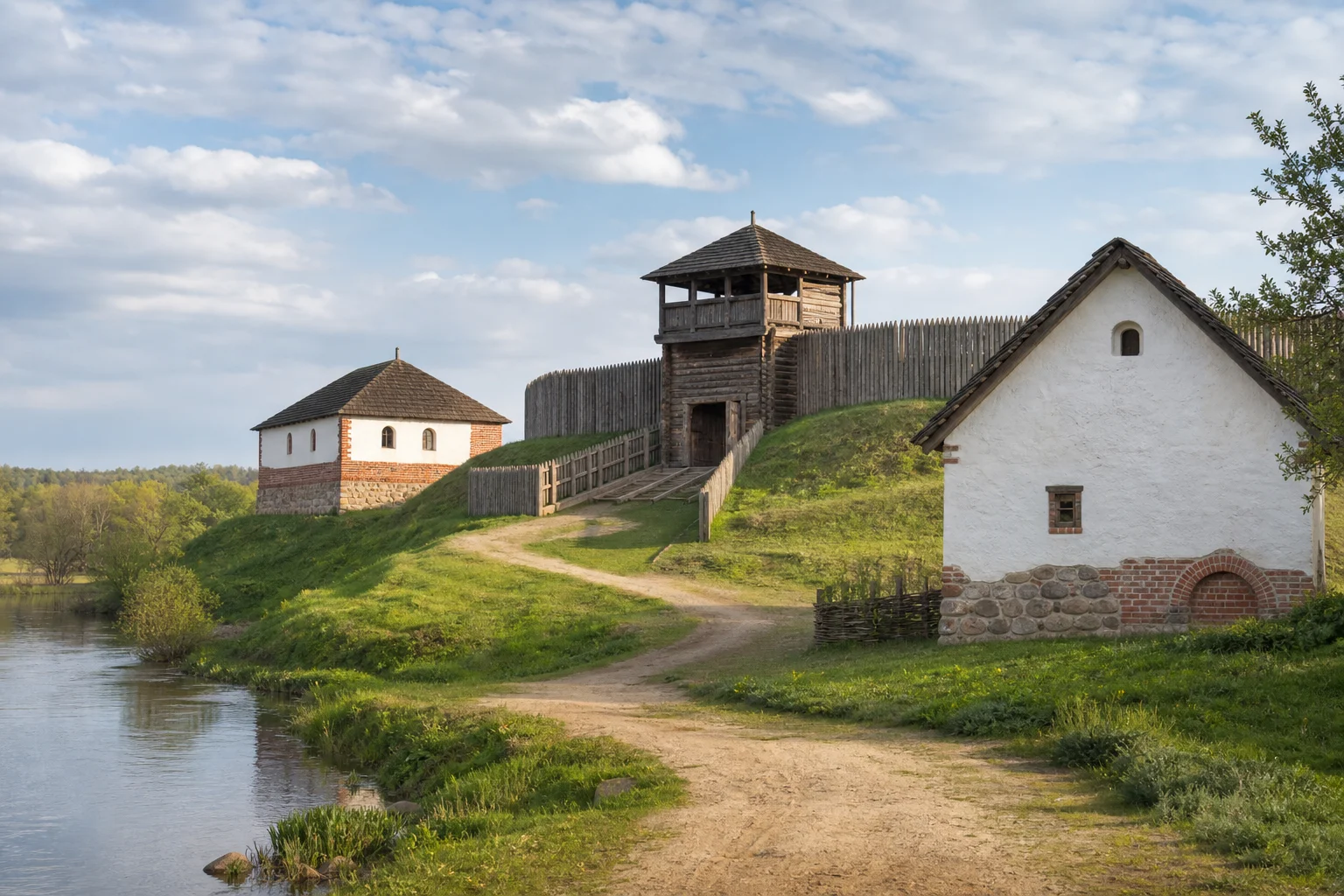 Городище периода раннего железного века и средневековья