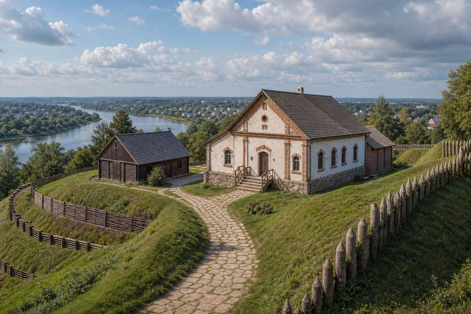 Городище периода раннего железного века (урочище Шведская гара)