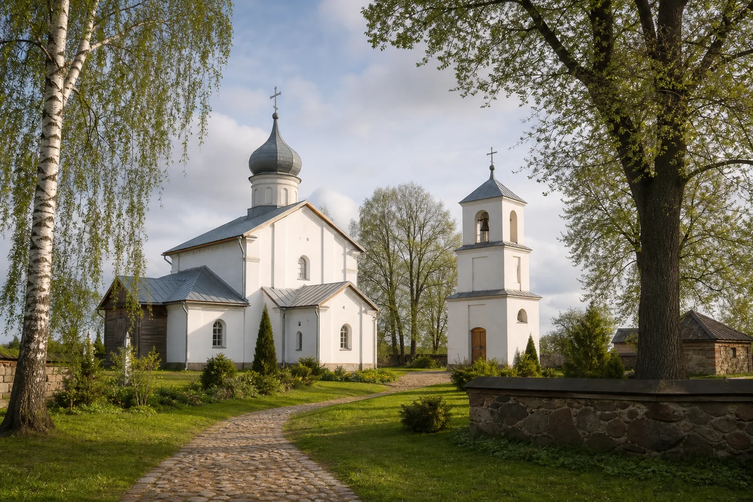 Георгиевская церковь в деревне Друя