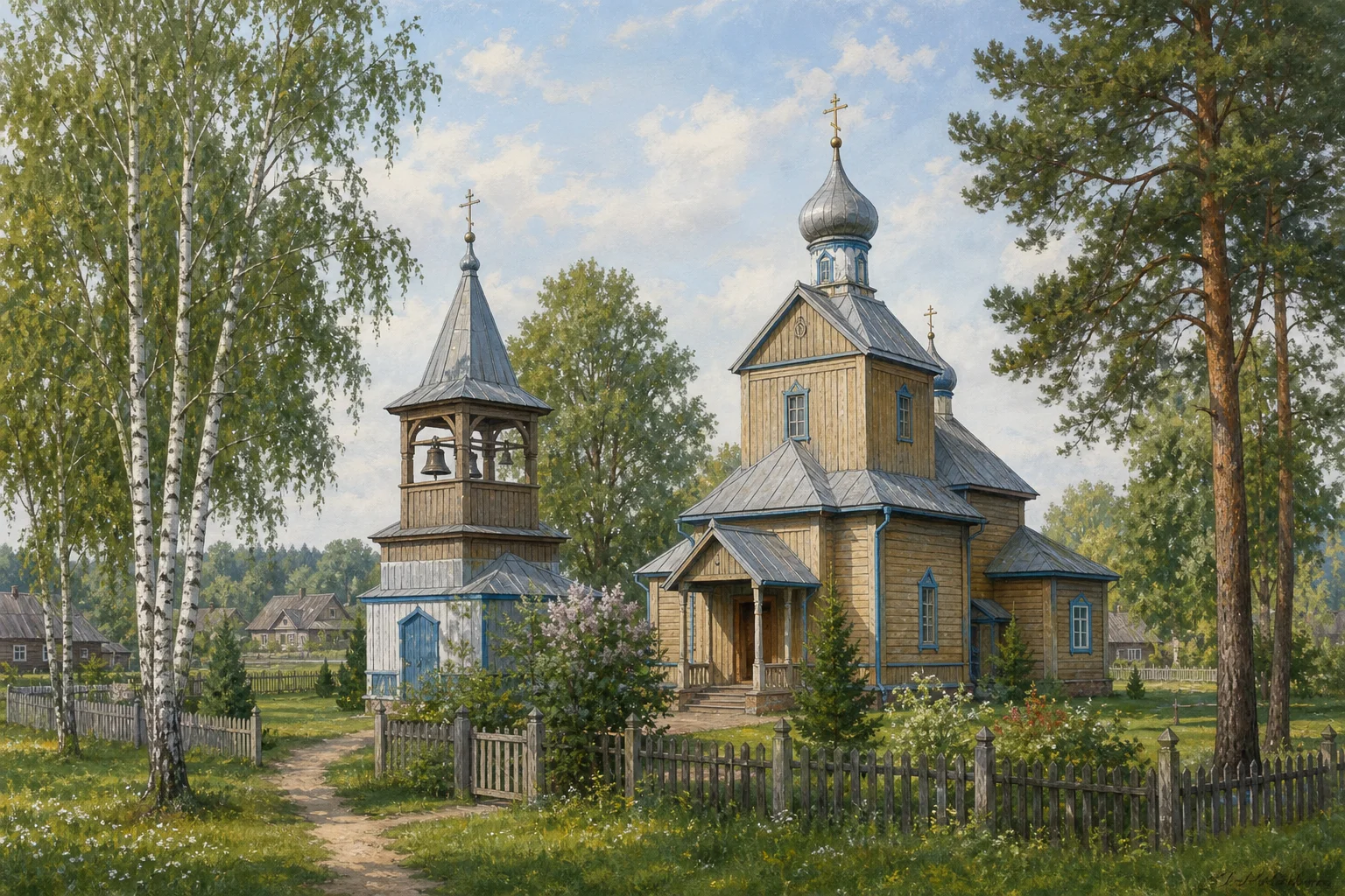 Глинная, церковь Рождества Богородицы (дерев.)