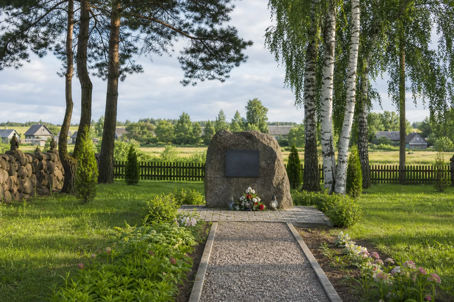 Глинное, памятник жертвам войны 1812 года