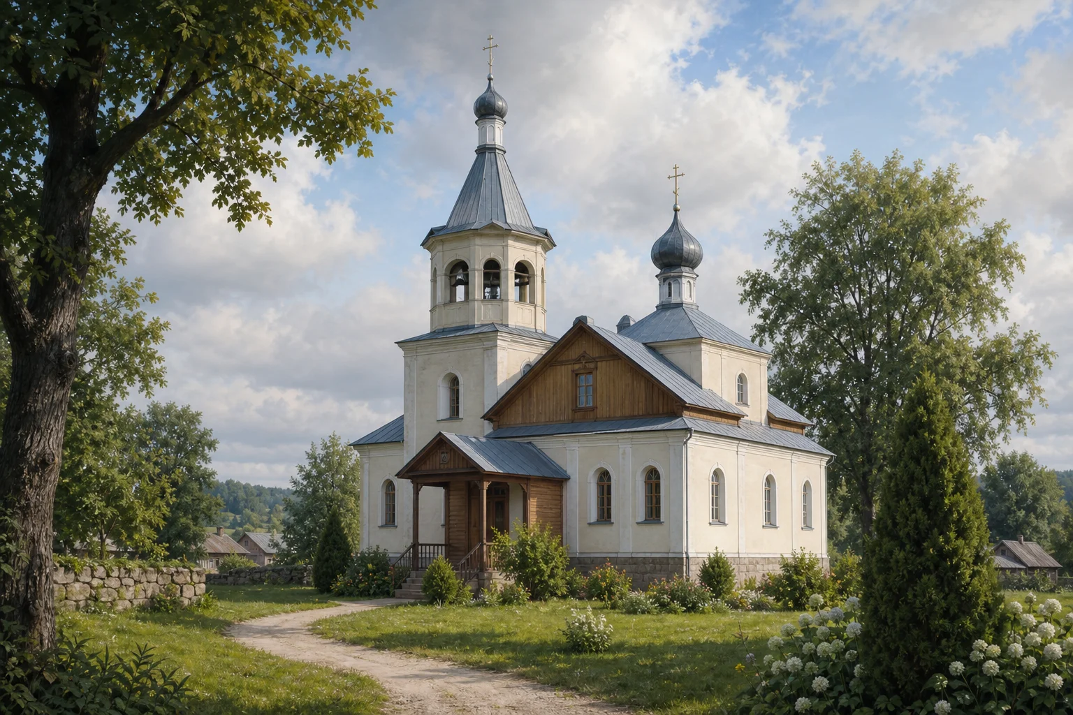 Глубокое, монастырь кармелитов: собор Рождества Богородицы