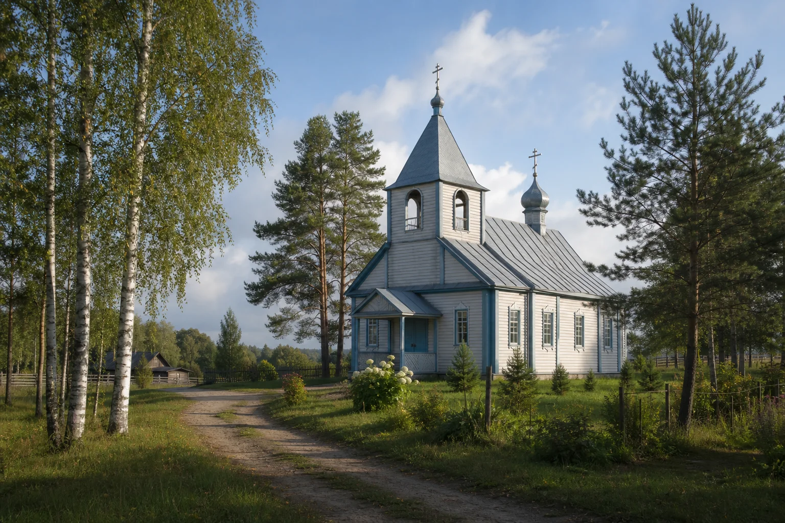 Голомысло, церковь св. Иоанна Богослова (дерев.)