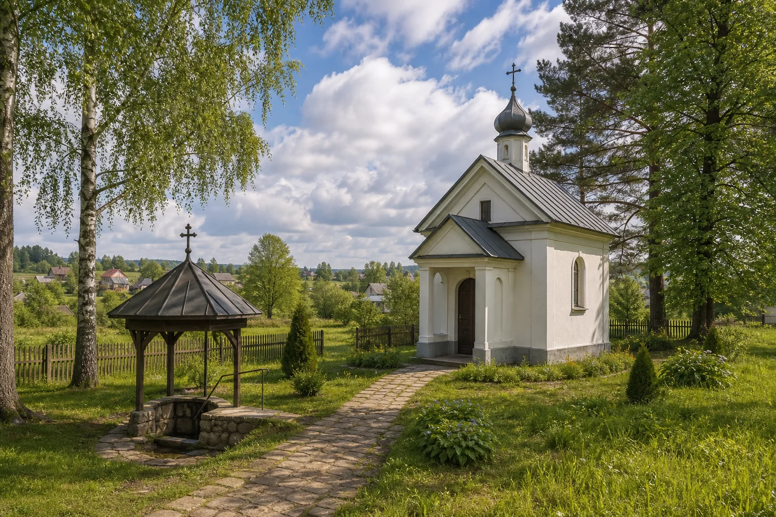 Гольшаны, часовня придорожная