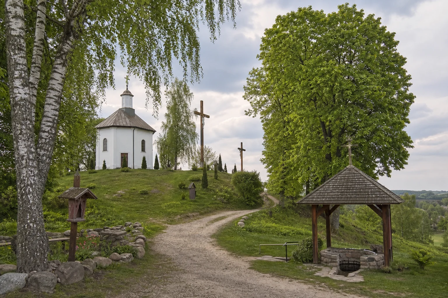 Гора Кальвария в Ошмянах