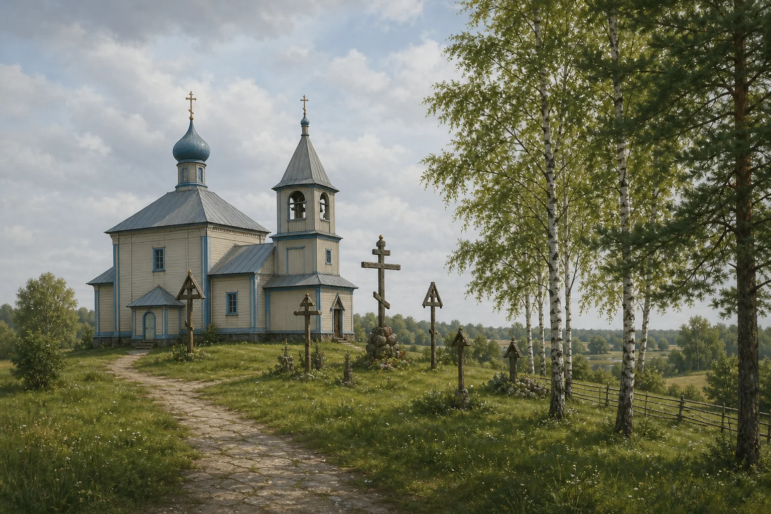 Гора крестов в Раковичах