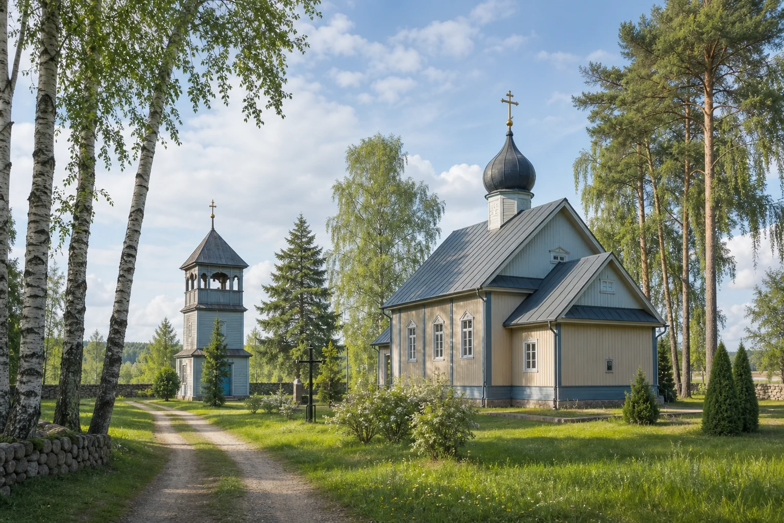 Горавец, церковь Покровская (дерев.)