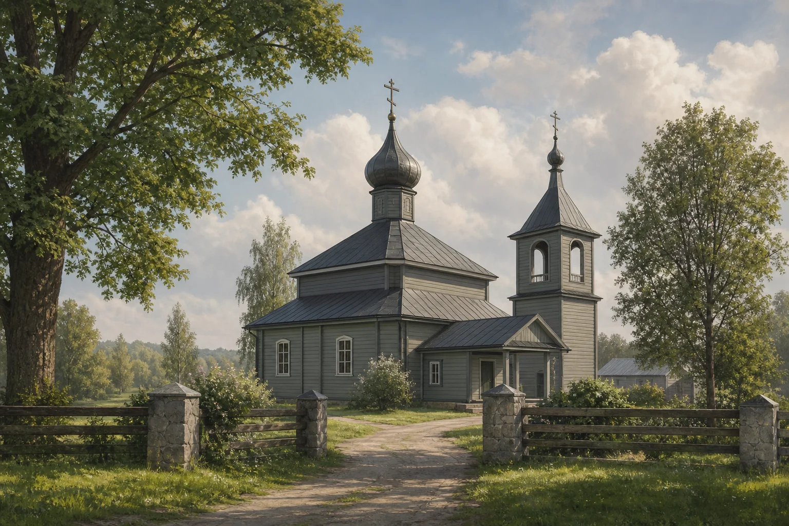 Городея, церковь Спасо-Преображенская