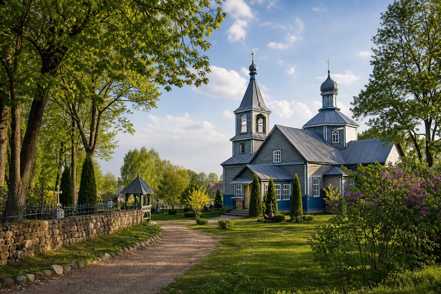 Городище, церковь Крестовоздвиженская (дерев.)