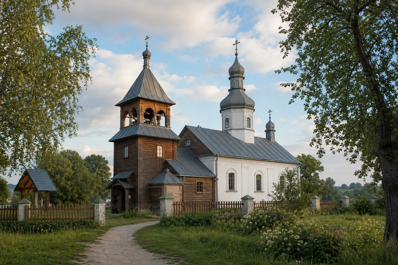 Городная, церковь Троицкая (дерев.)