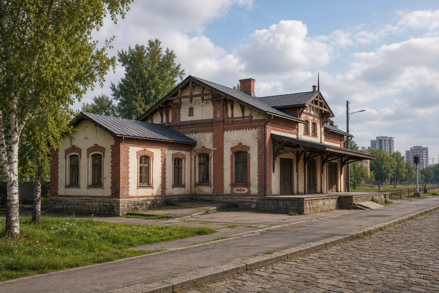 Городская железнодорожная товарно-грузовая станция Степянка