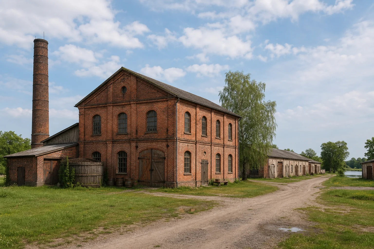 Горы, винокурня