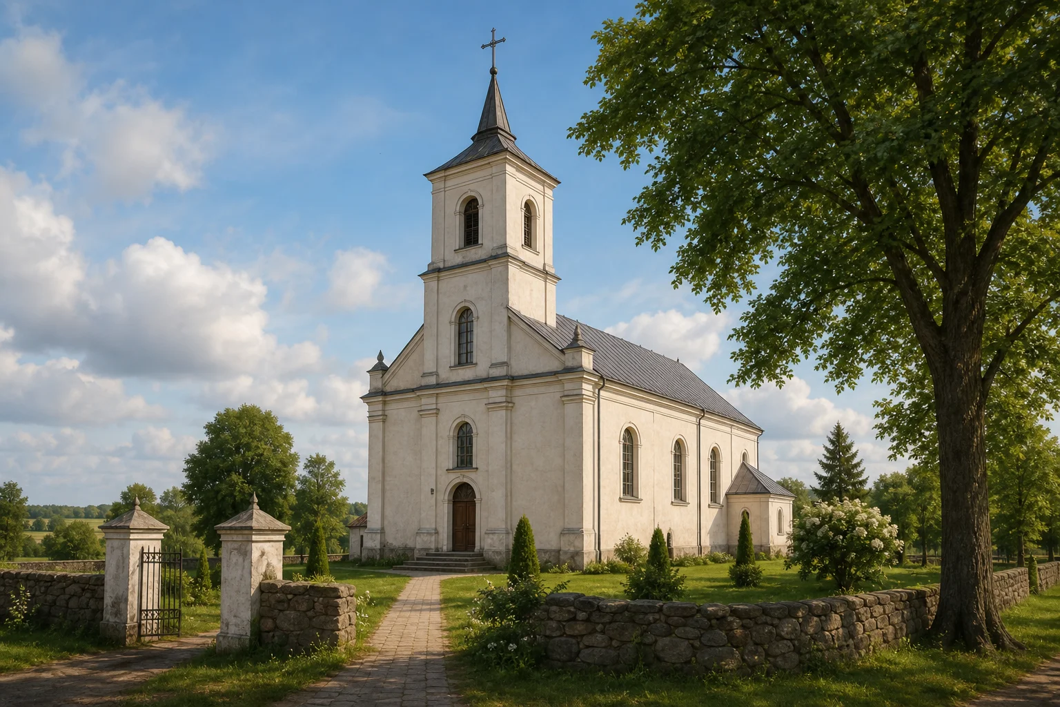 Градовщизна, костел св. Андрея Баболи (дерев.)