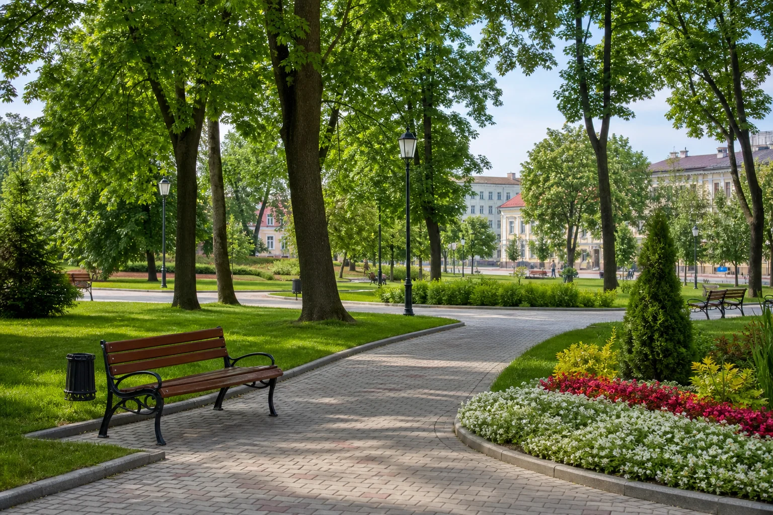 Гродно. Парк Жилибера